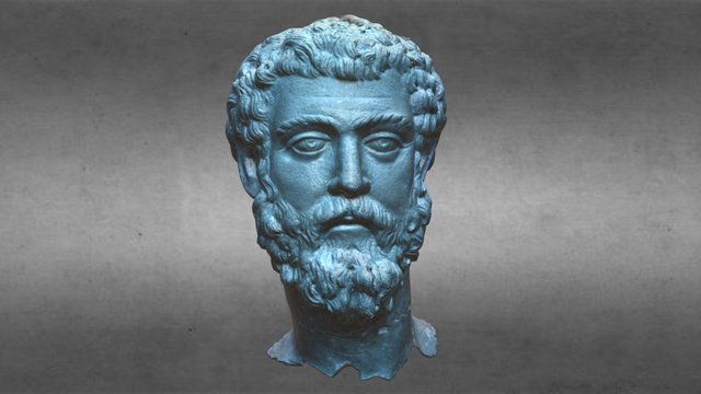 Ancient Roman Statue 3D Model