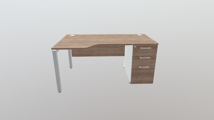 Duty Wave PSL3 1600 RH Modesty Silver WhBirch 3D Model