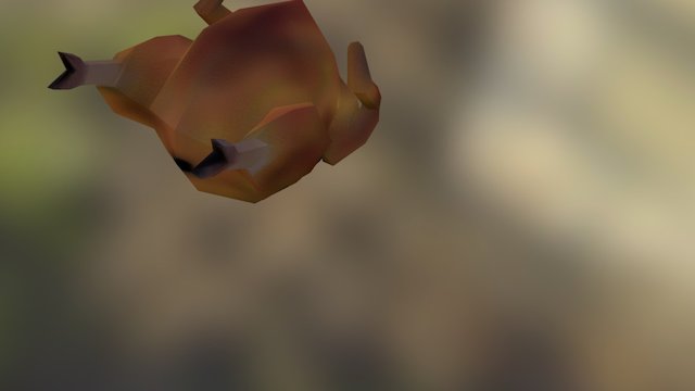 Turkey 3D Model