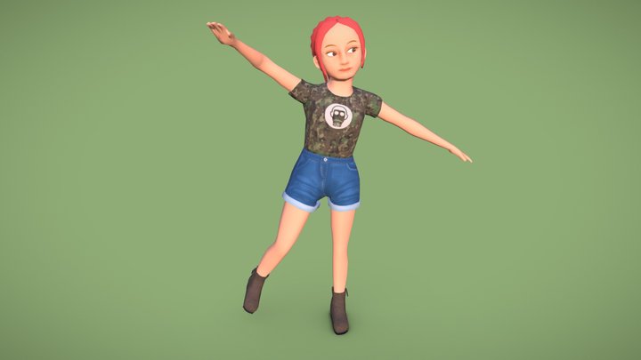 Be who you want to be 3D Model