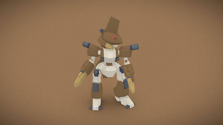 Medabot 3D Model