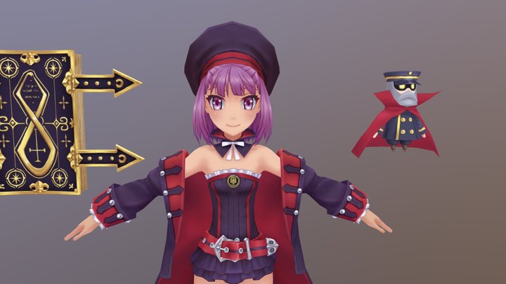 FGO - Helena Blavatsky 3D Model