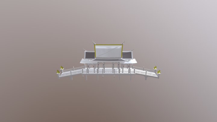 Tempel-Bridge 3D Model