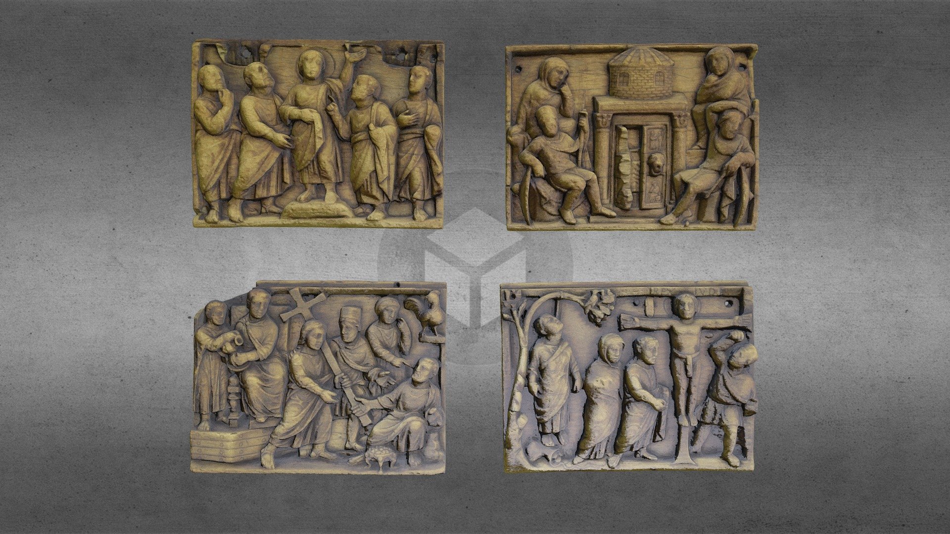 Ivory Casket Panels