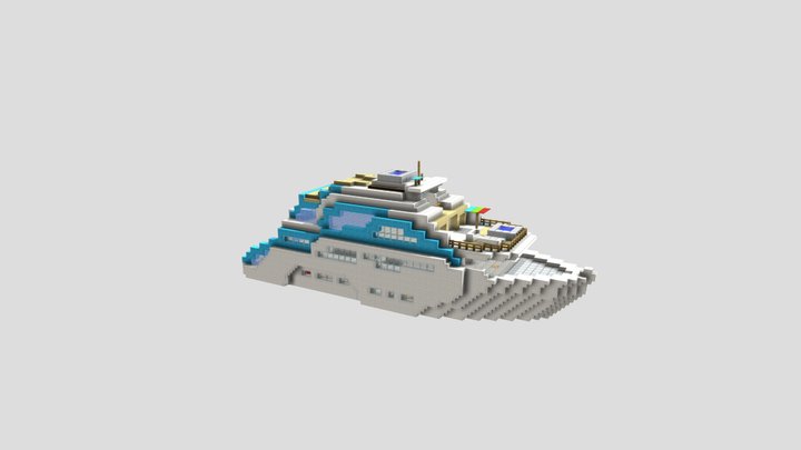 small-yacht 3D Model