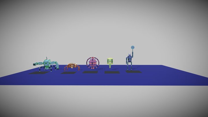Раскраска 3D Model