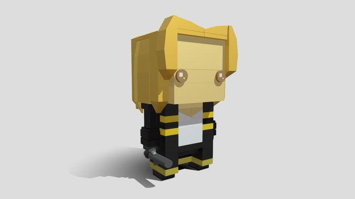 Alucard-Lego model 3D Model
