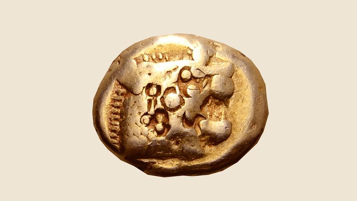 древняя монета 3D Model