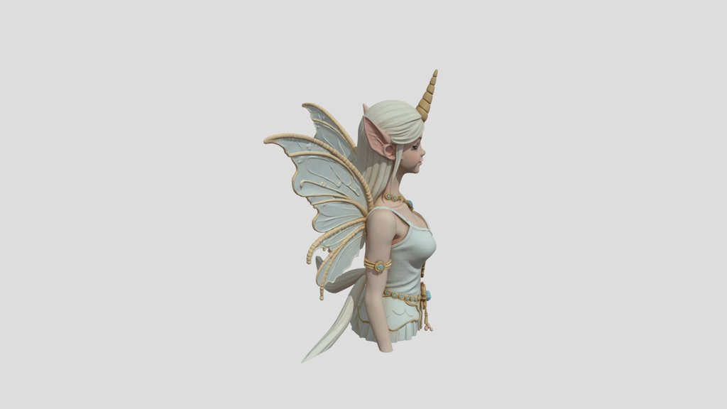 Winged Fairy by Tripo