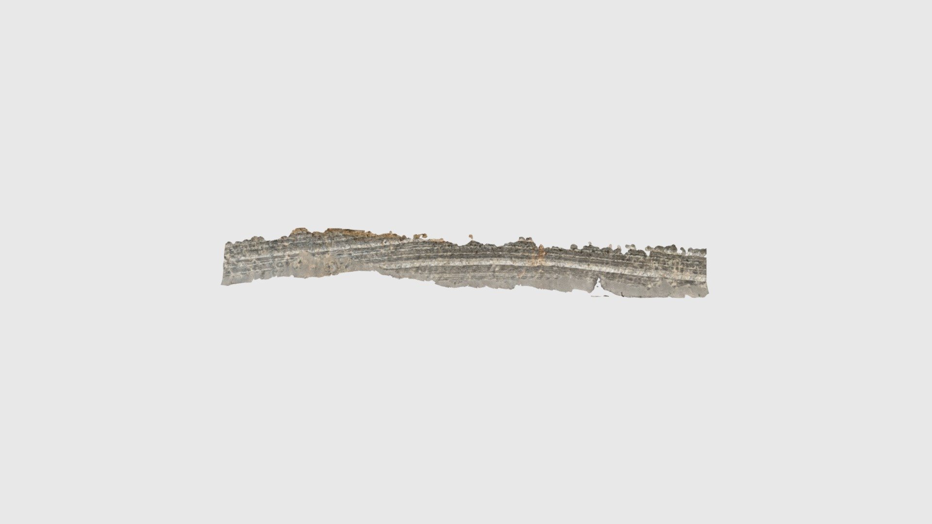 Folded turbidite sequence