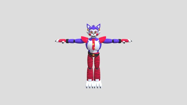 Glamrock Candy v3 3D Model