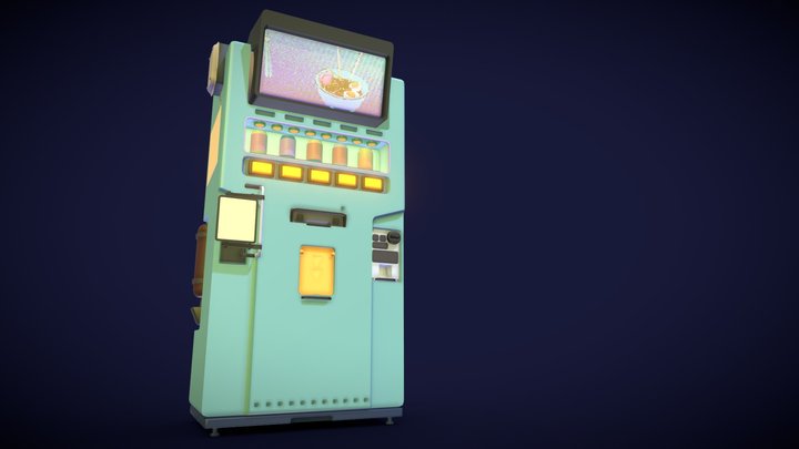 Vending mashine 3D Model