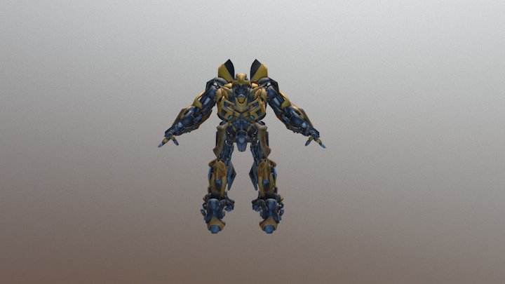 bumblebee-transformer-animation 3D Model
