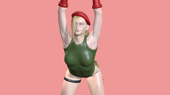 Cammy White [Street Fighter] - 3D model by JChengVA (@JChengVA