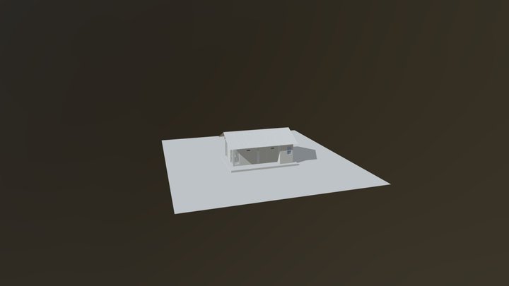 Monoambiente 3D Model