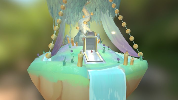 The Princess' Grave 3D Model