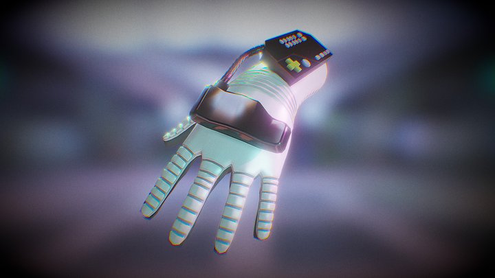 HackerMan's Powerglove 3D Model
