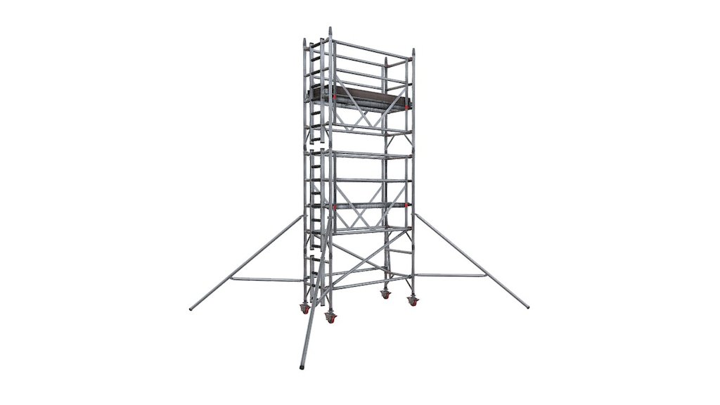 Single Width Two Metre Ladder AGR Tower - 3D model by pasma-training ...