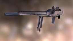 GUN OBJECT 3D Model