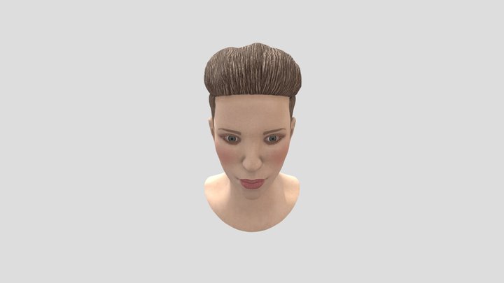 Scarlett Johansson 3D Model