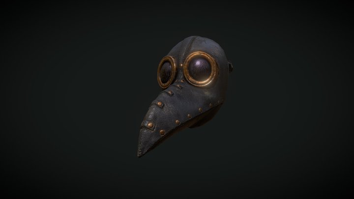 Plauge Mask 3D Model