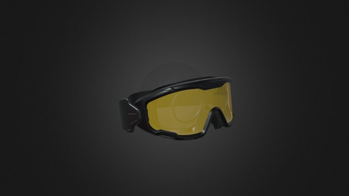 3DXtremes Tactical Goggles 3D Model