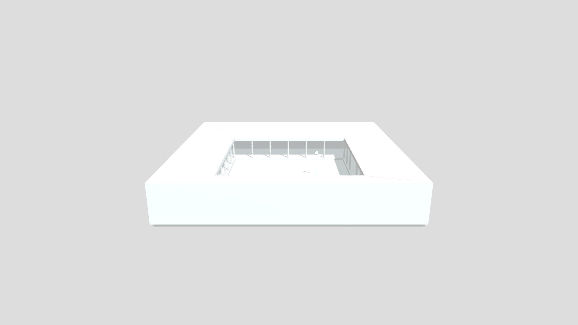 Revit Courtyard-3D View-{3D}-FINAL