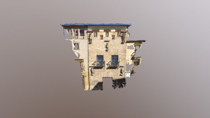 (V3) Casa de los Tiros (Granada) versión 3 3D Model