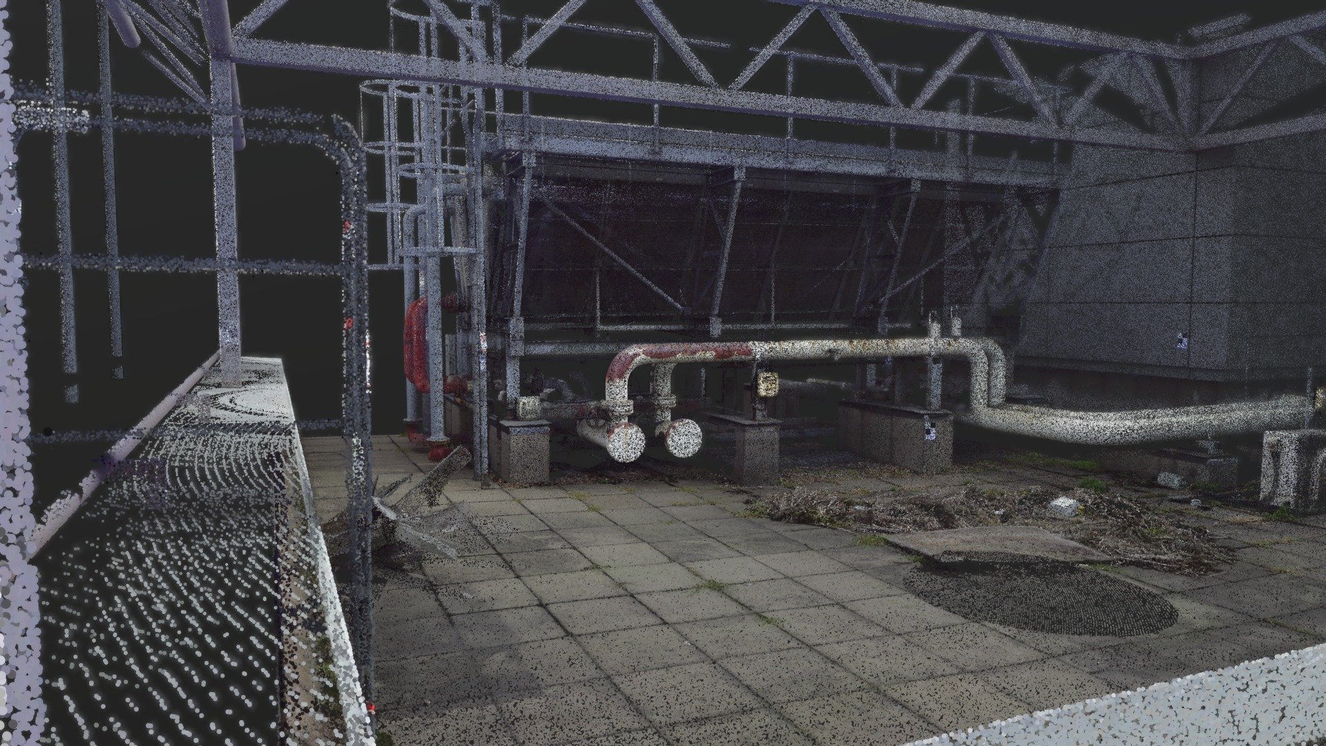 Telehouse Data Centre - Laser Scanning Sample