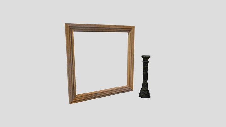 Frame and pillar 3D Model
