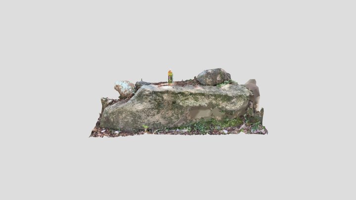 引間古城元城町東照宮境内矢穴 3D Model
