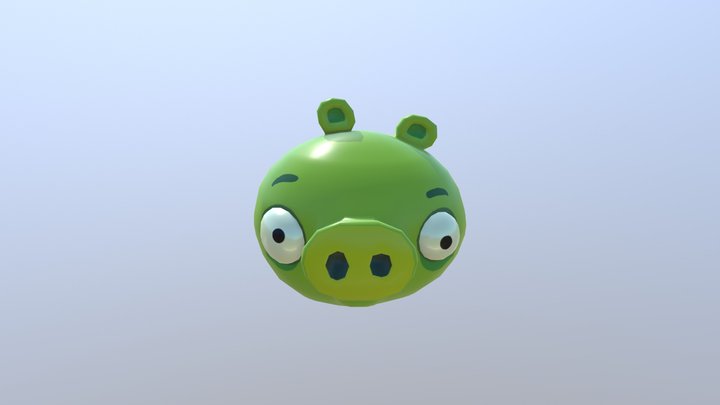 Angrybirds pig 3D Model