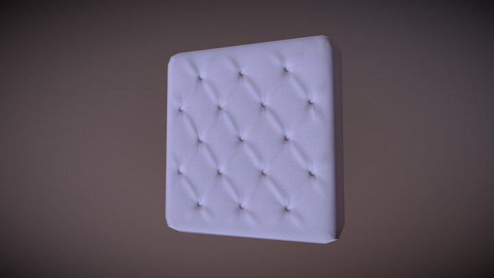 Chair Cushion 3D Model