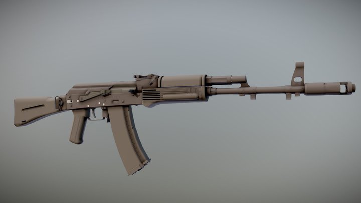 Ak-74 3D models - Sketchfab