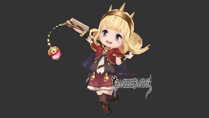 Cagliostro【low-poly】 3D Model