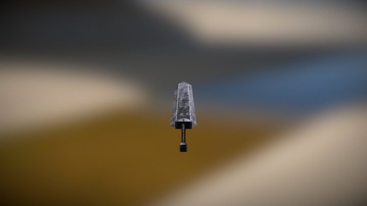 Guts sword 3D Model