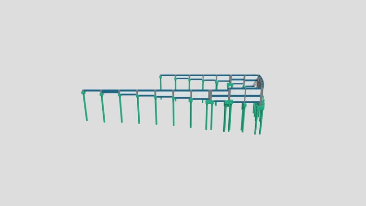 Muro de Arrimo - Marília 3D Model