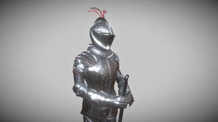 Knight 1 3D Model