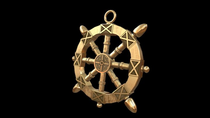 Conan's Medallion 3D Model