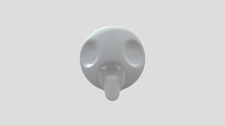 Blank creature head 3D Model