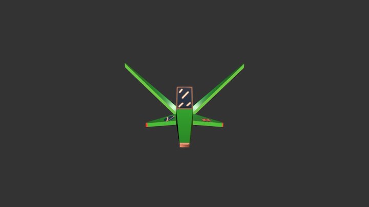 Basic Spaceship 3D Model