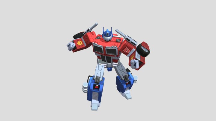 Earth-warsg1-optimus-prime-style-rotbtf7 3D Model