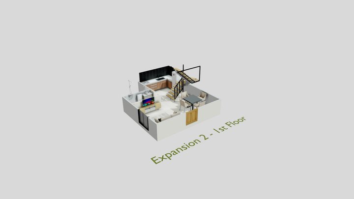 Hannah Expansion 2 Floor 1 3D Model