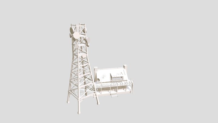 forest loner - House model 3D Model