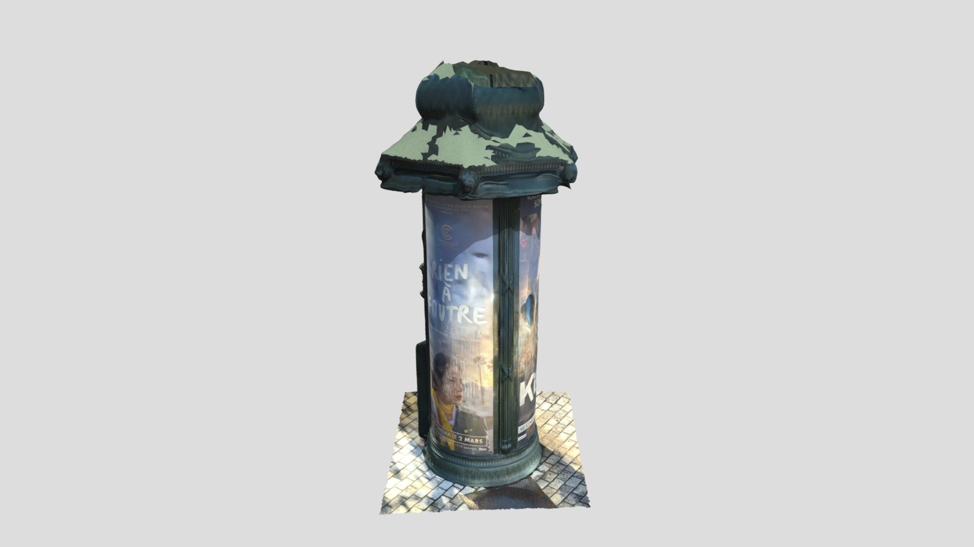 French Colonne Morris