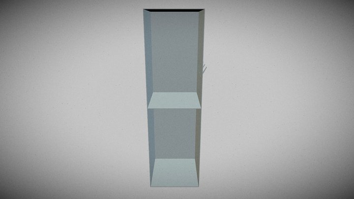 Beránková - Model dřevníku - lite 3D Model
