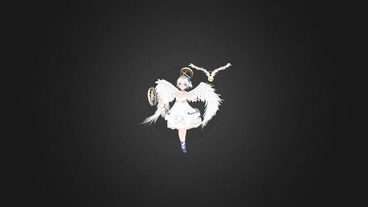 Angelic (VRChat assumption) 3D Model