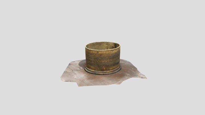 Сосуд для кумыса матаарчах 3D Model