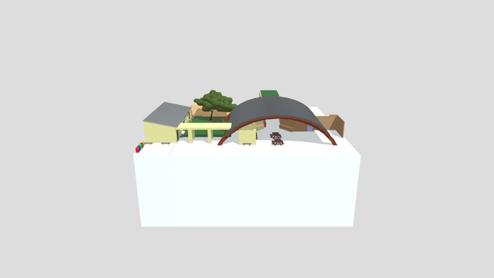 Refeitorio, 3D Model