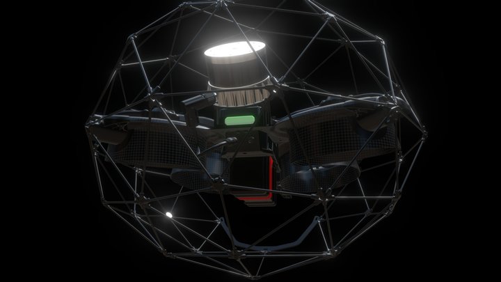 Elios 3: A versatile indoor inspection drone 3D Model